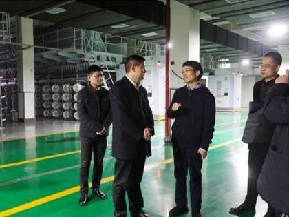 Chen Lihua, subsecretario del Comité del Partido del Distrito de Keqiao, y Li Dong, miembro del Comité Permanente del Comité del Partido del Distrito y Secretario de la Comisión de Control Disciplinario del Distrito, respectivamente, visitaron Chengbang High-tech para inspección y orientación.